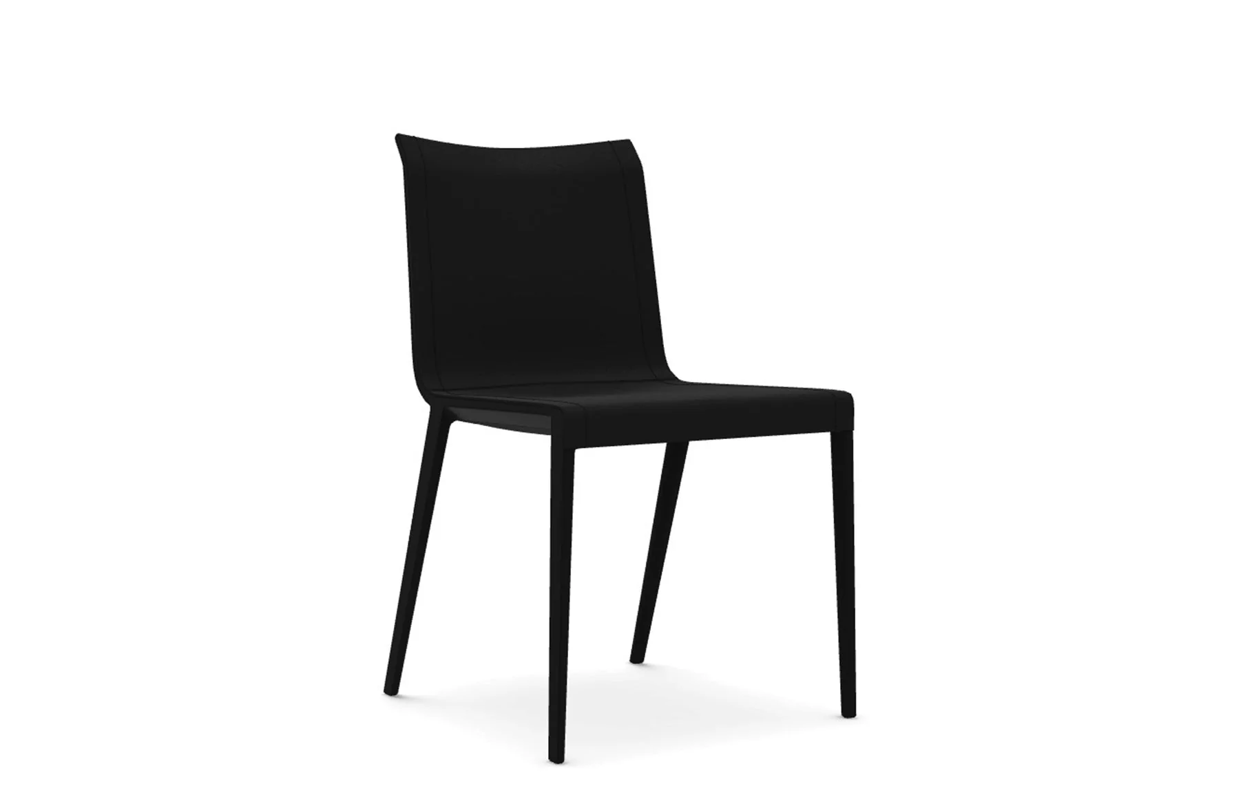 Charlotte Chair Black Painted - Image 3