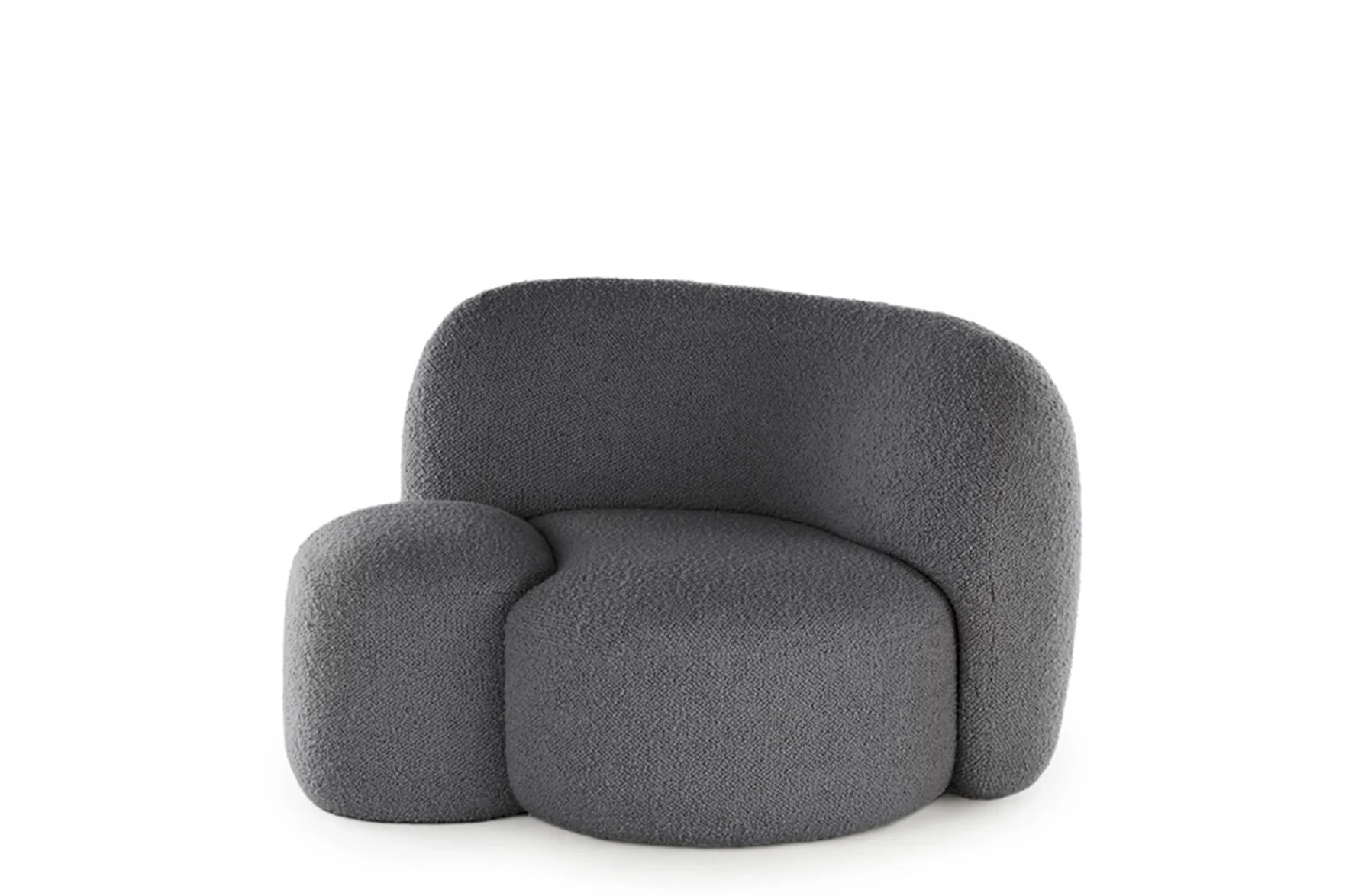 Aaland Armchair - Boucle New Stretch - Image 9