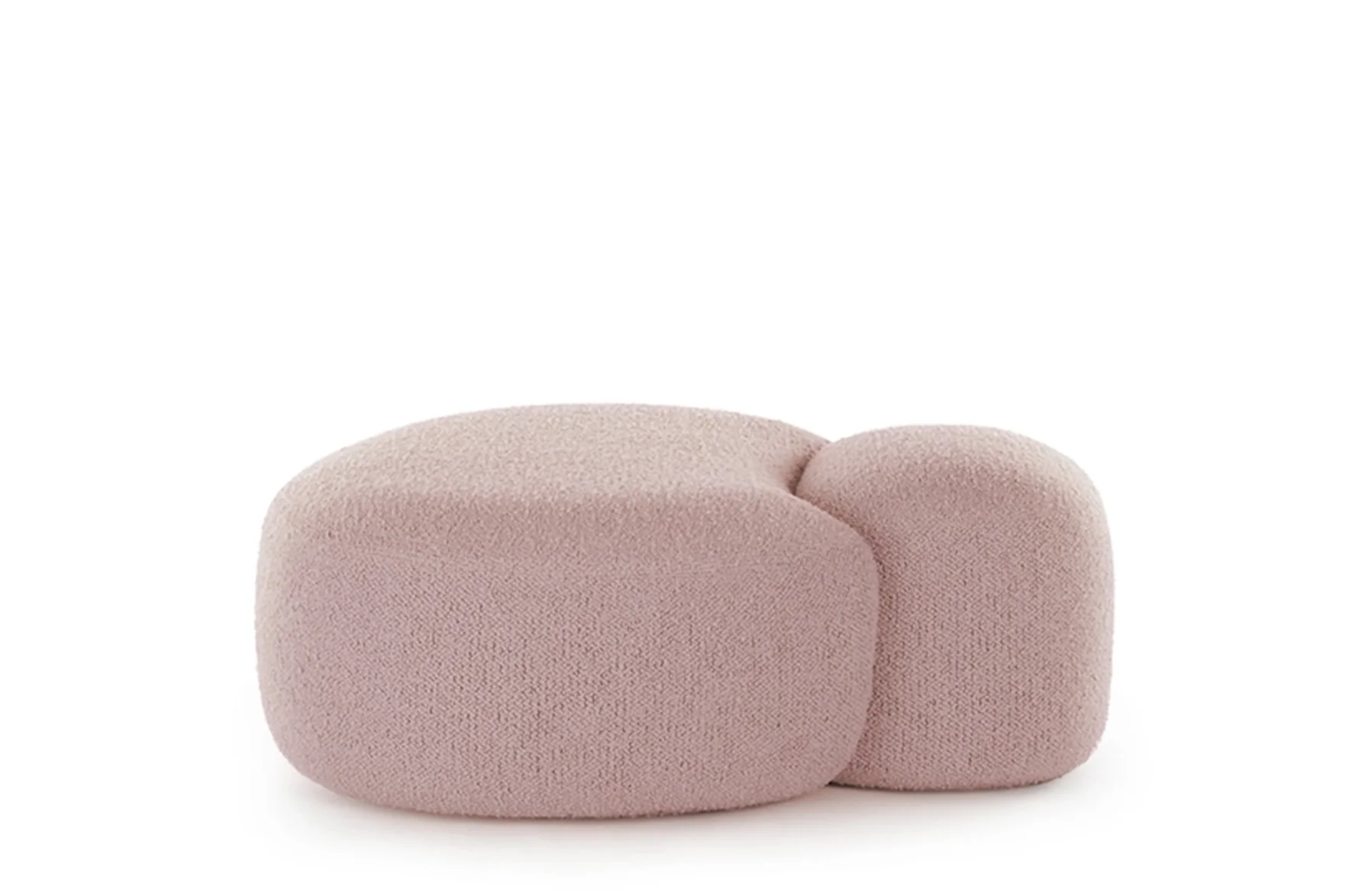 Aaland Ottoman - Boucle New Stretch - Image 2