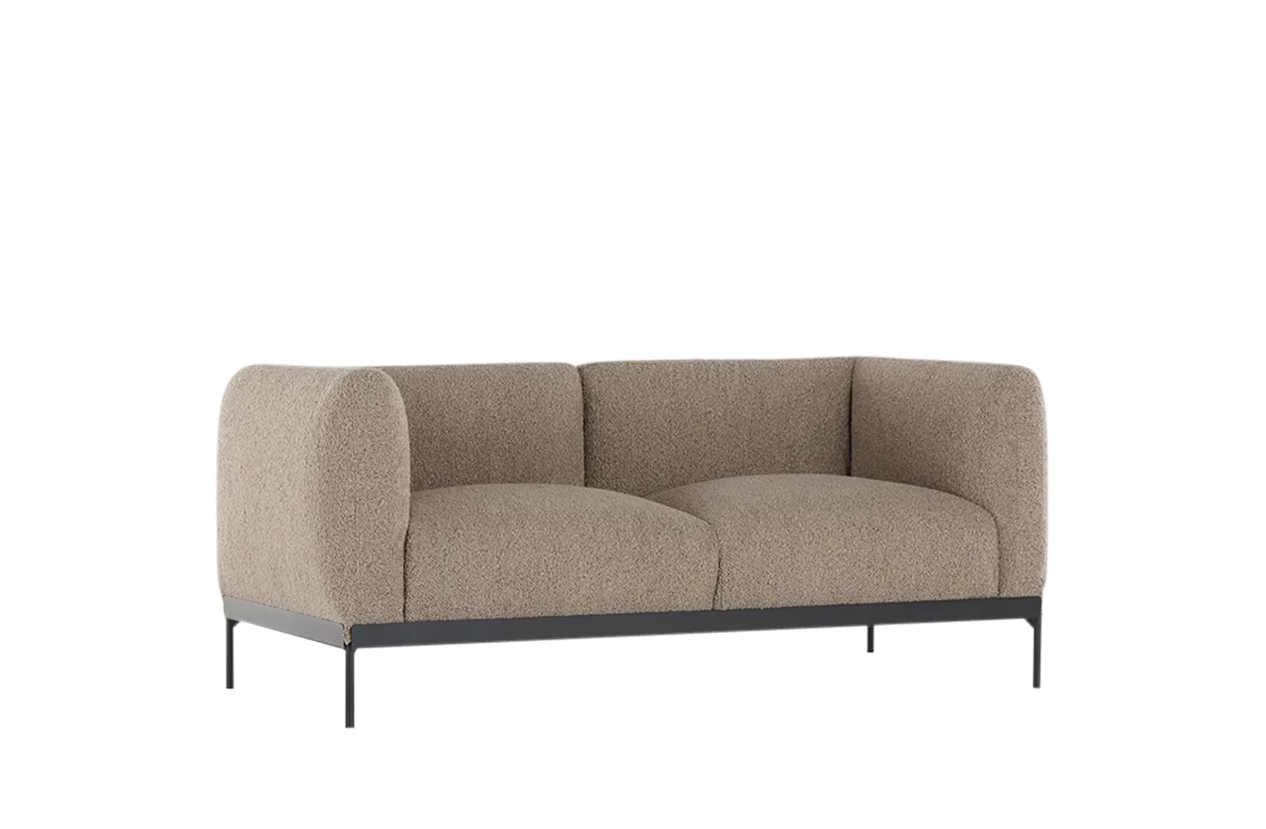 Asia 2 Seat Sofa - Boucle - Image 2