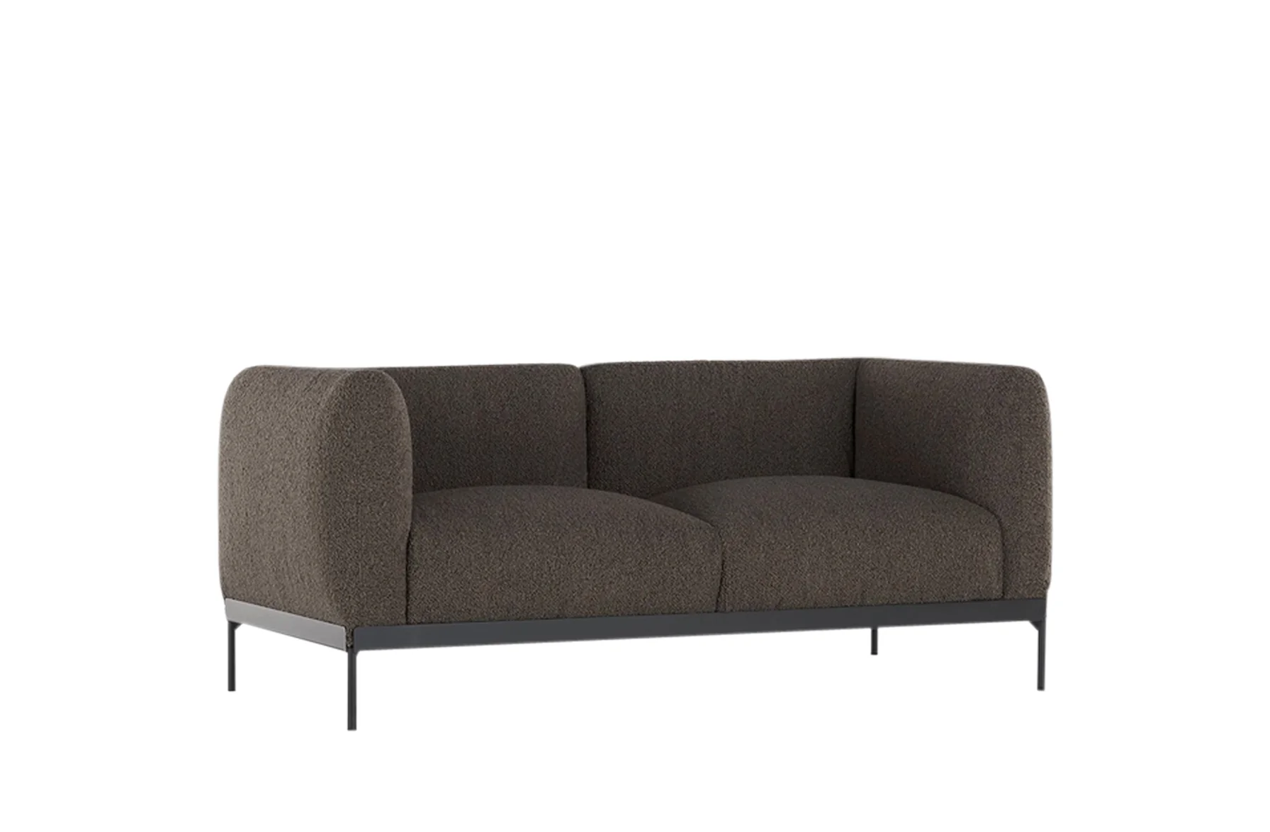 Asia 2 Seat Sofa - Boucle - Image 3