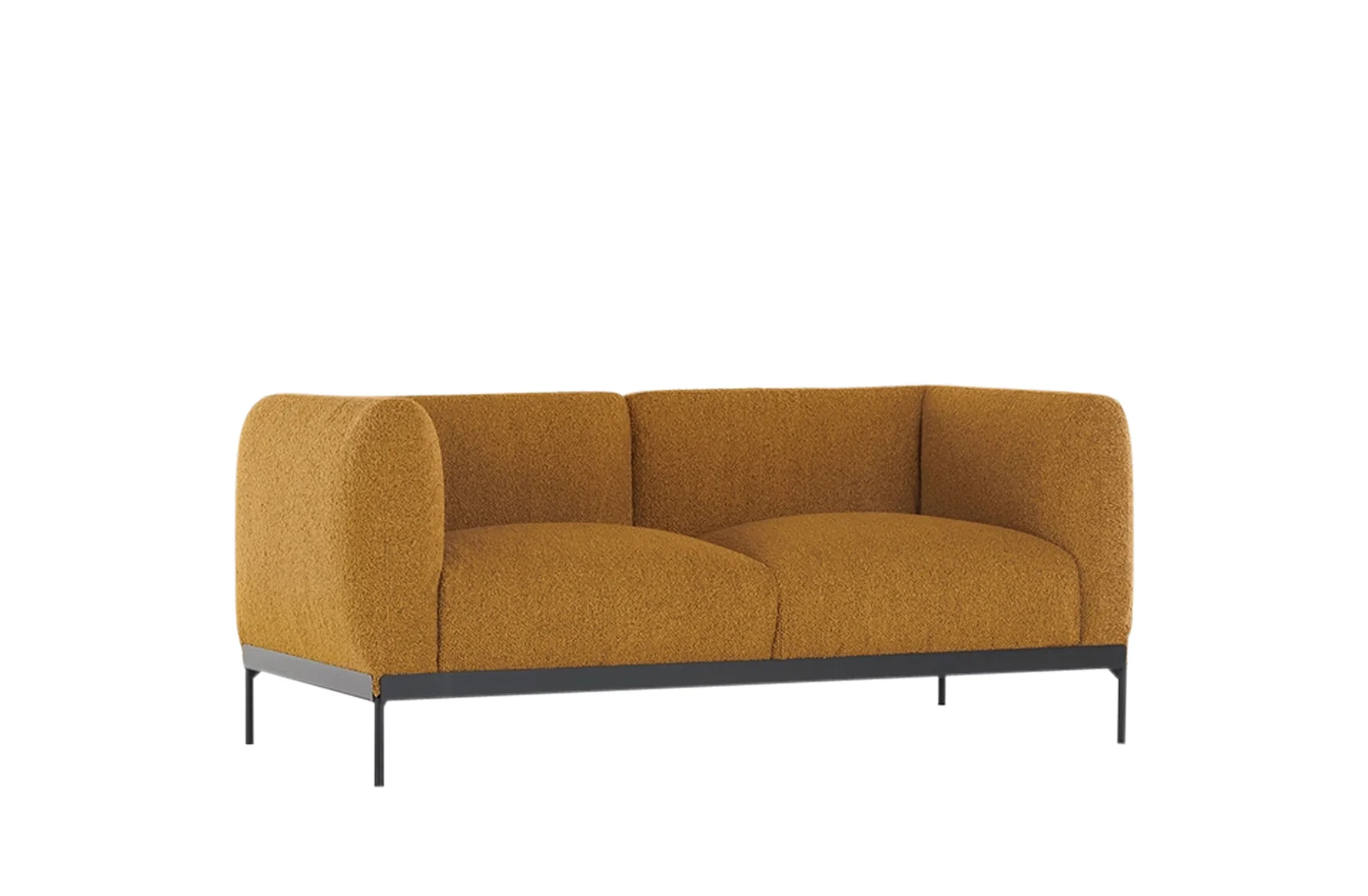 Asia 2 Seat Sofa - Boucle - Image 4