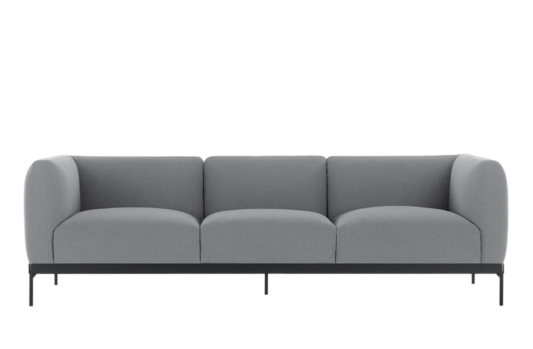 Asia 3 Seat Sofa - Cotone Plain - Image 3