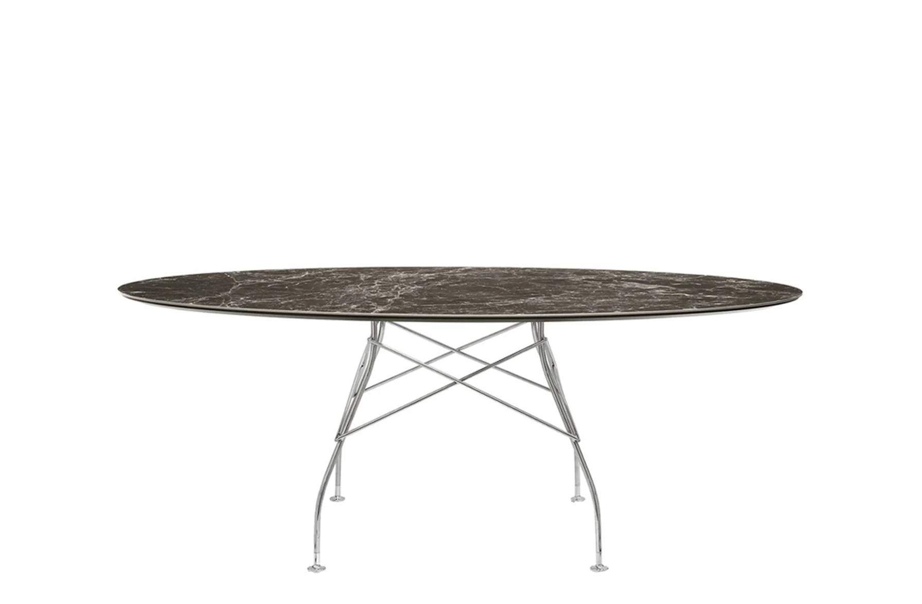 Glossy Oval Table - Stoneware - Image 7