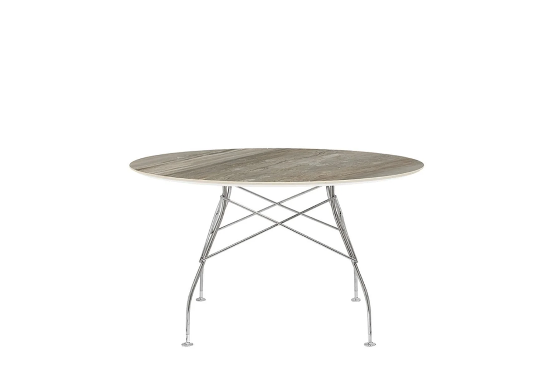 Glossy Round Table - Stoneware - Image 4