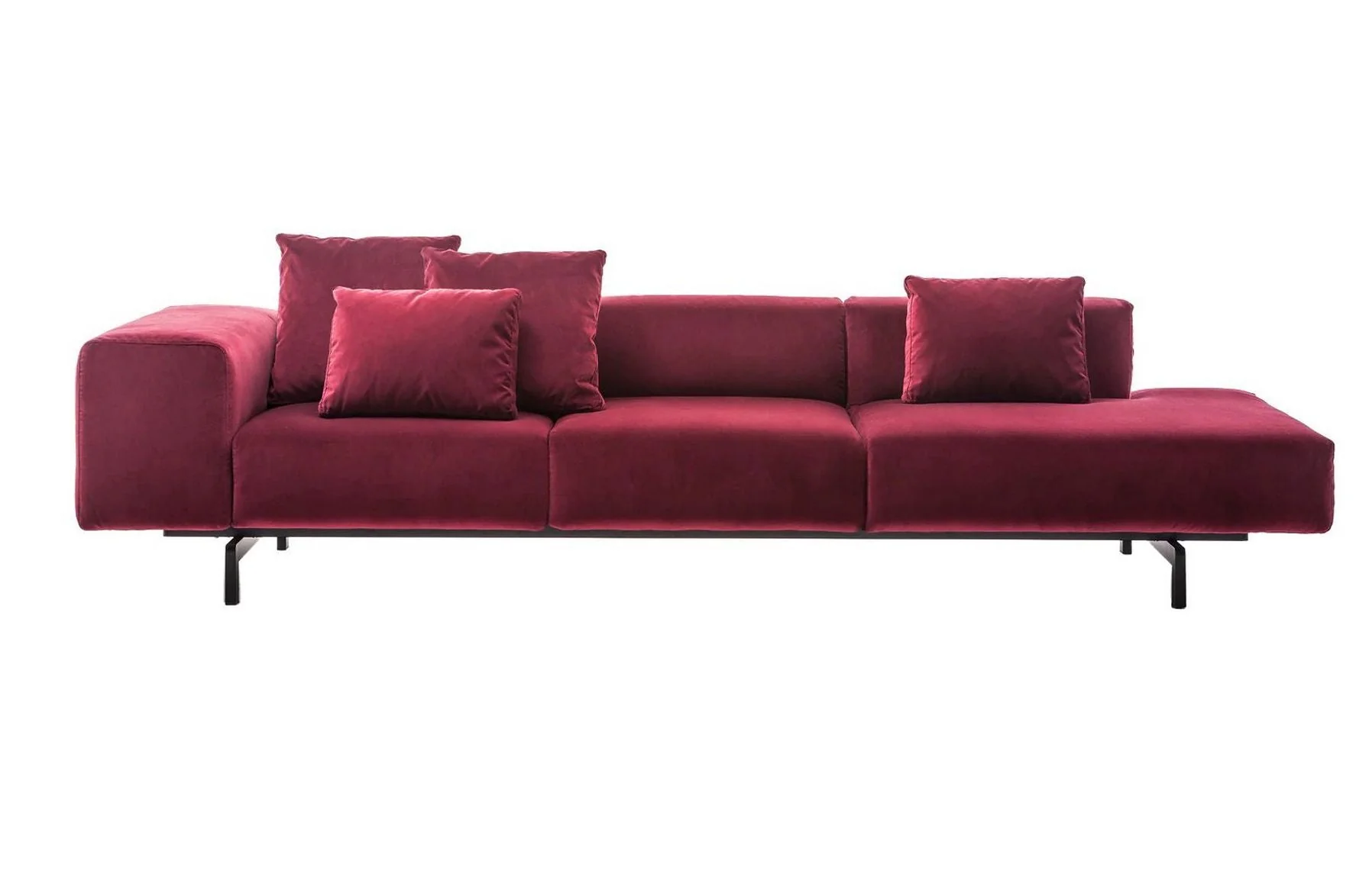 Largo Sofa with Right Ottoman - Image 2