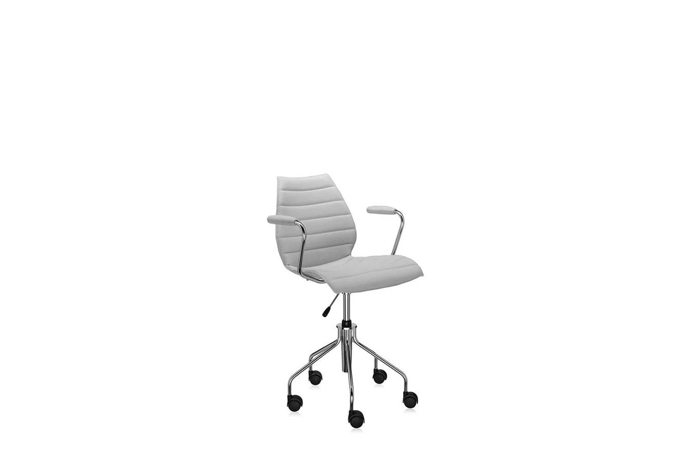 Maui Soft Swivel Chair - Trevira Fabric - Image 3
