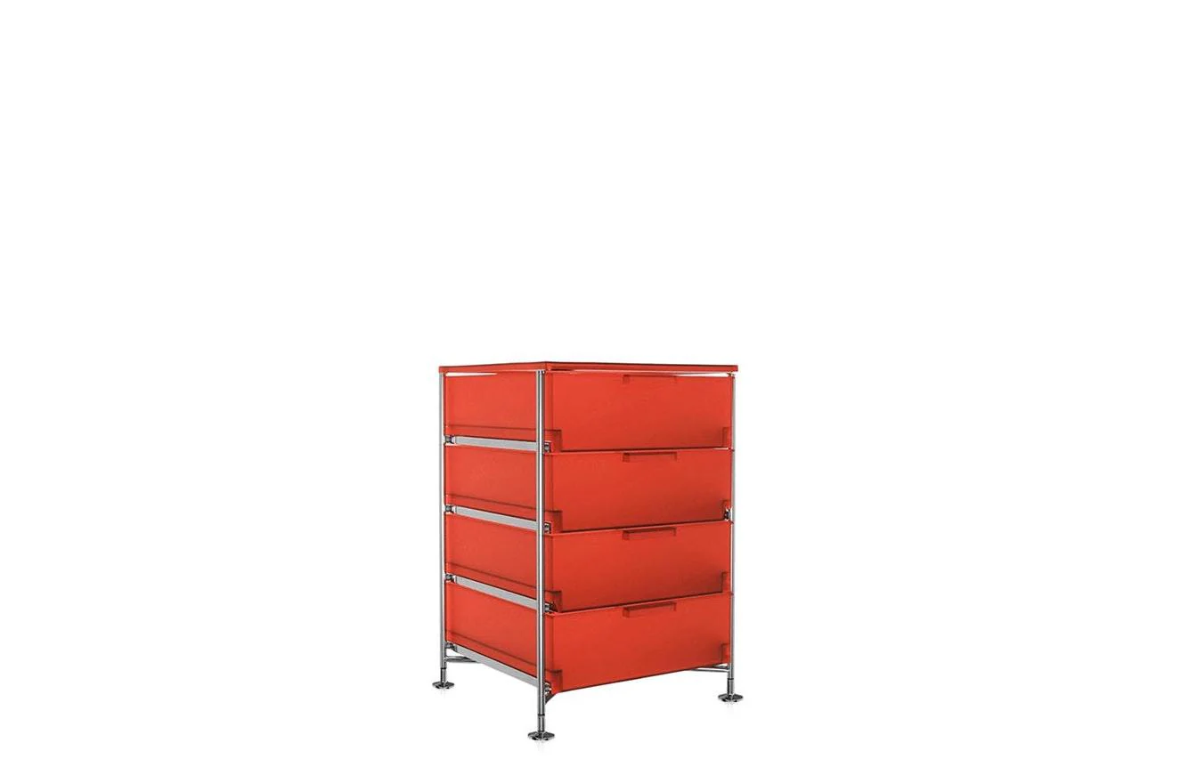 Mobil Chest of Drawers - 4 Containers - Feet - Image 5