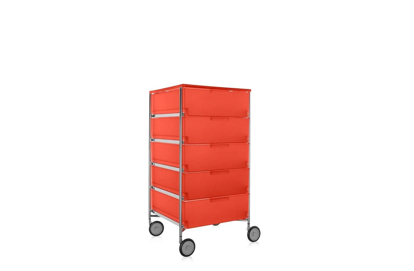 Mobil Chest of Drawers - 5 Containers - Wheels - Image 4