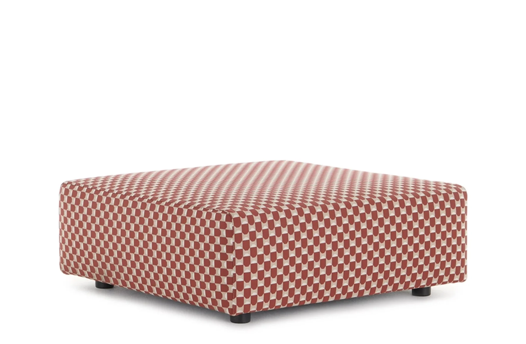 Plastics Outdoor Liberty Ottoman - Obi Check - Image 2