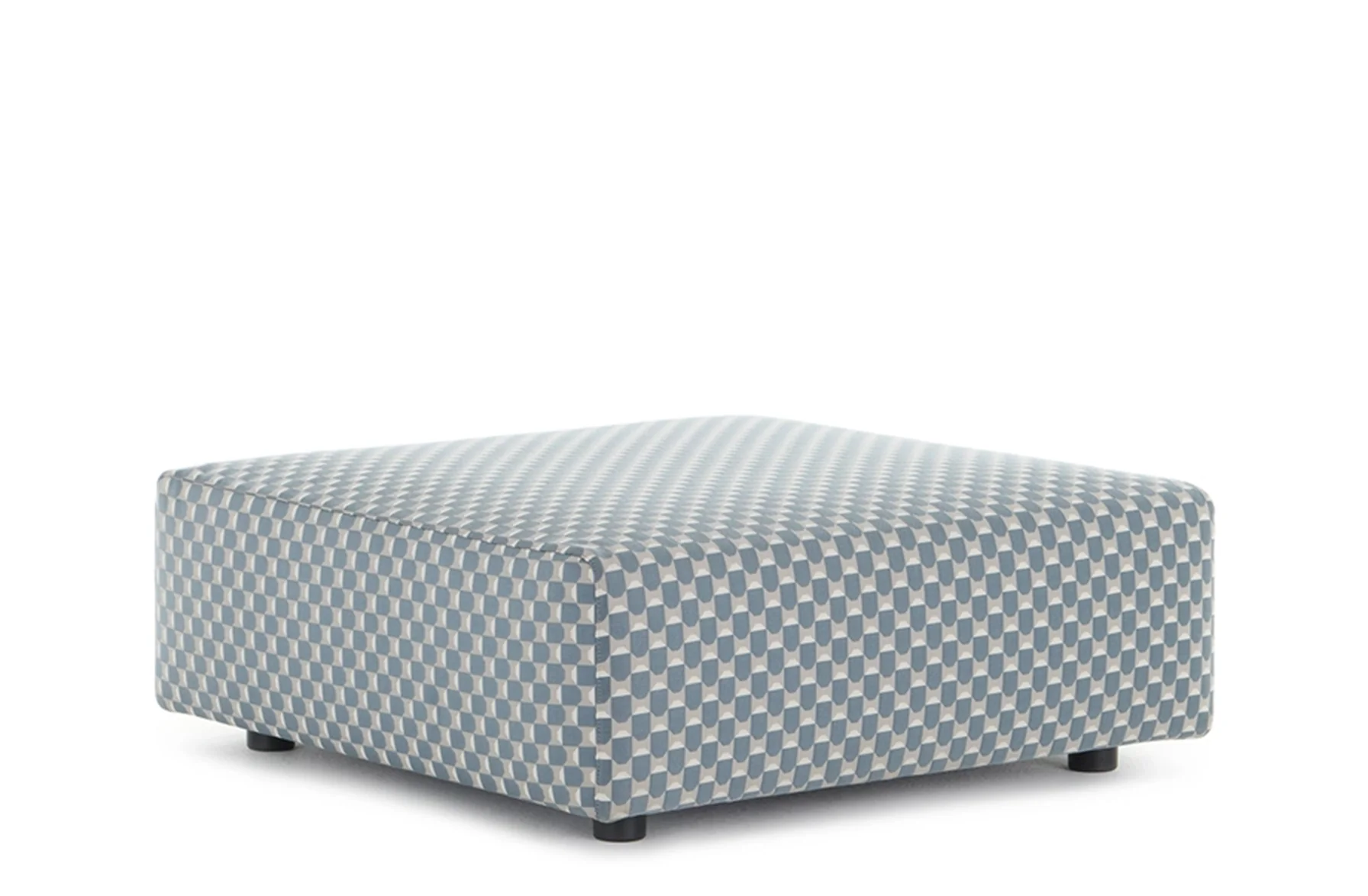 Plastics Outdoor Liberty Ottoman - Obi Check - Image 3