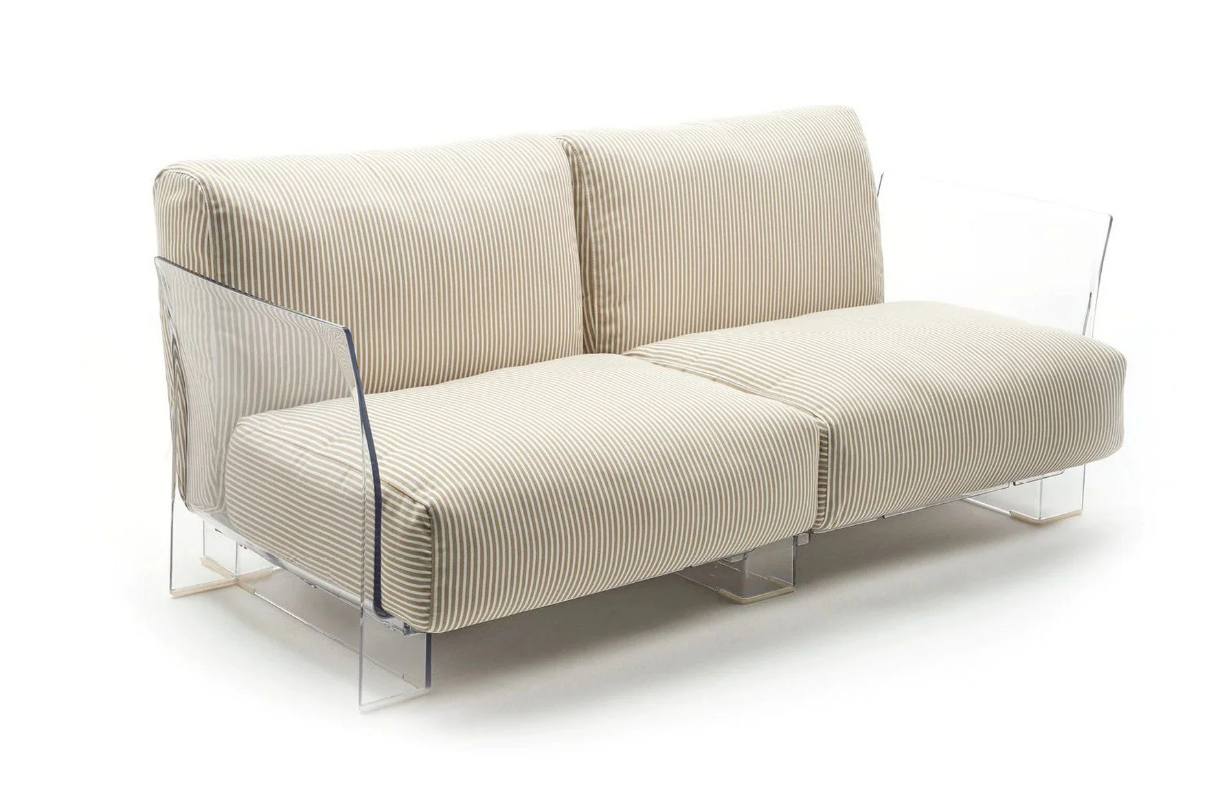 Pop Outdoor 2 Seat Sofa - Stripes Fabric - Image 2