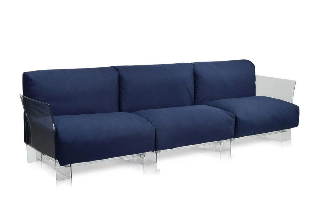 Pop Outdoor 3 Seat Sofa - Sunbrella Fabric - Image 4