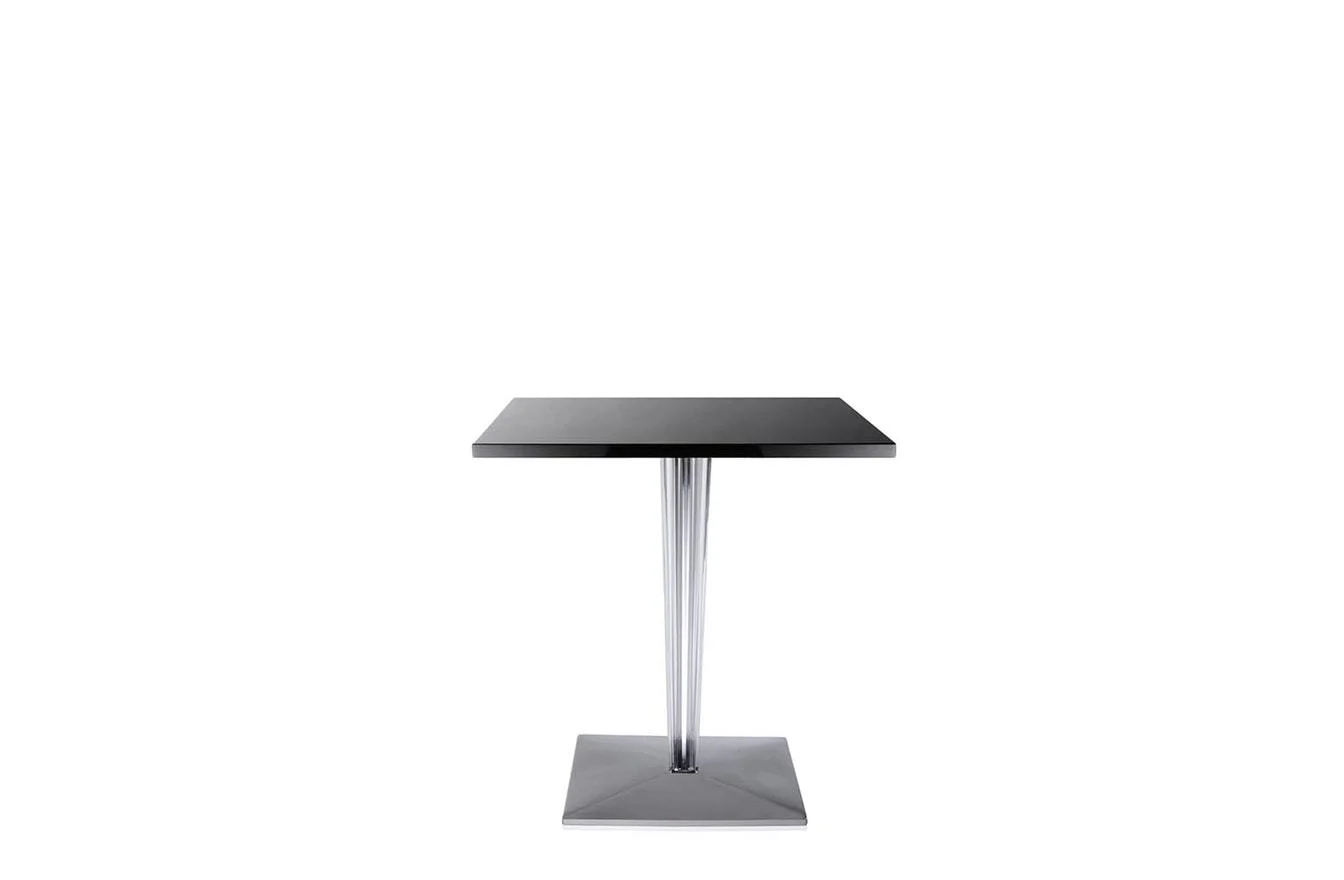 TopTop Large Square Table - Glossy Top - Square Leg - Image 2