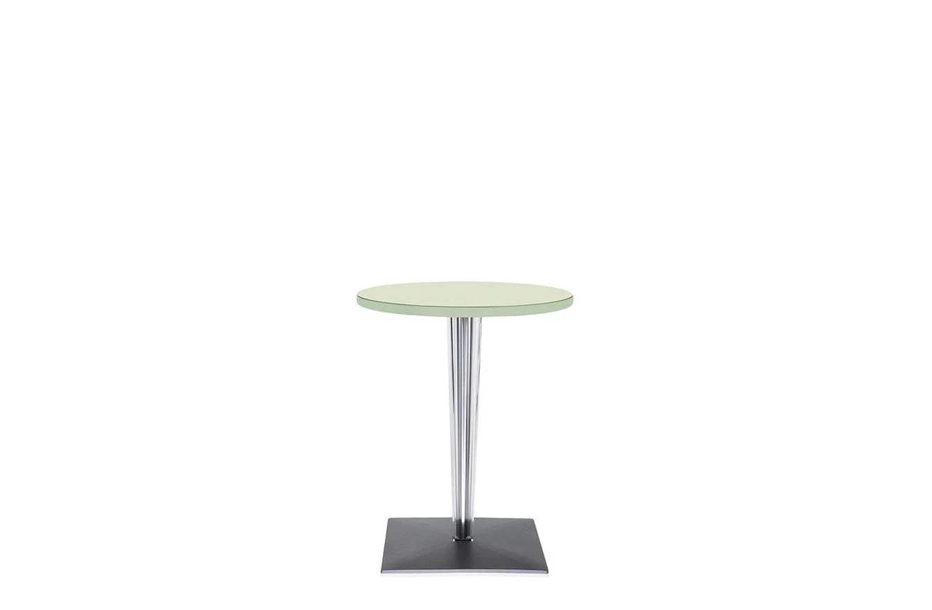 TopTop Small Round Table - Laminated Top - Square Leg - Image 3