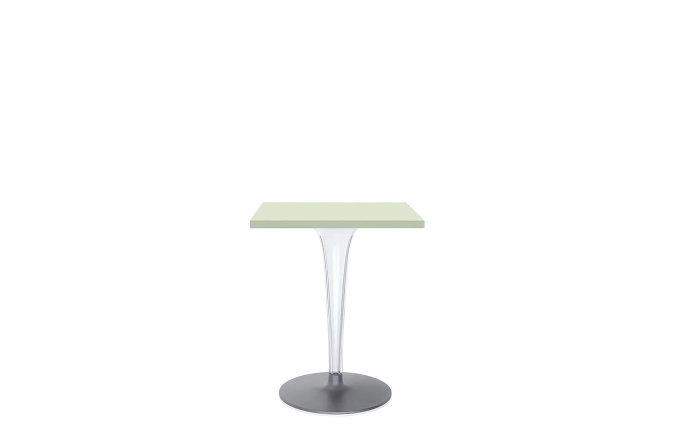 TopTop Small Square Table - Laminated Top - Round Leg - Image 3