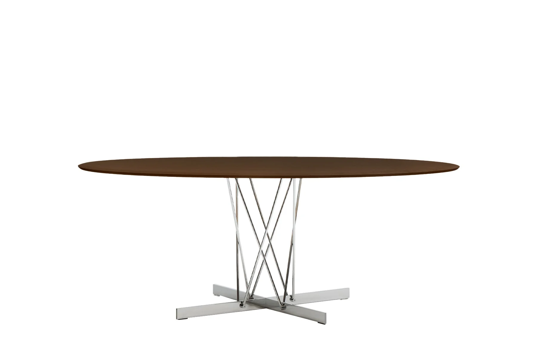Viscount Of Wood Oval Table - Image 2