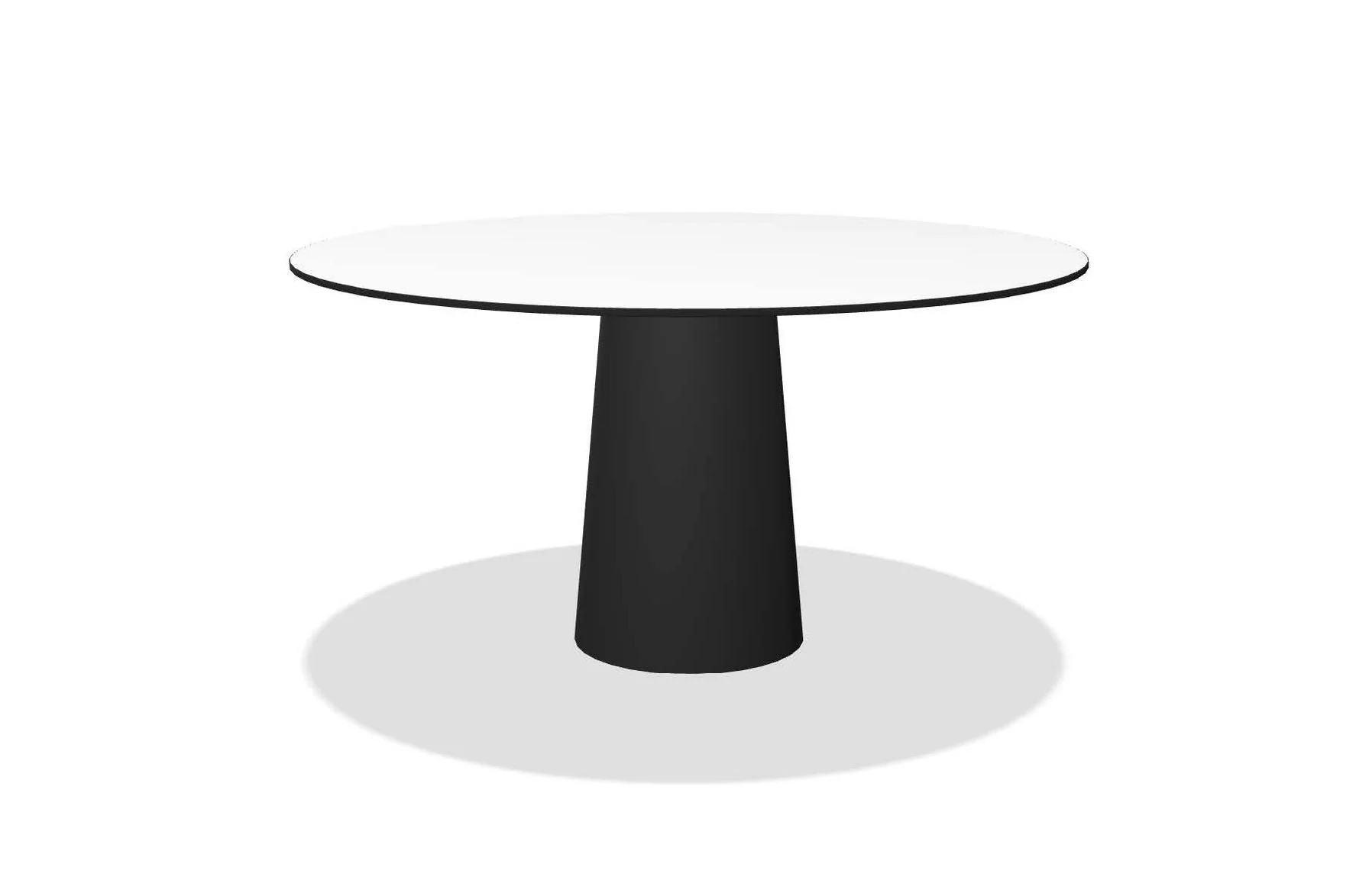 Container Table 7143 with HPL Round Top 140cm - Image 4