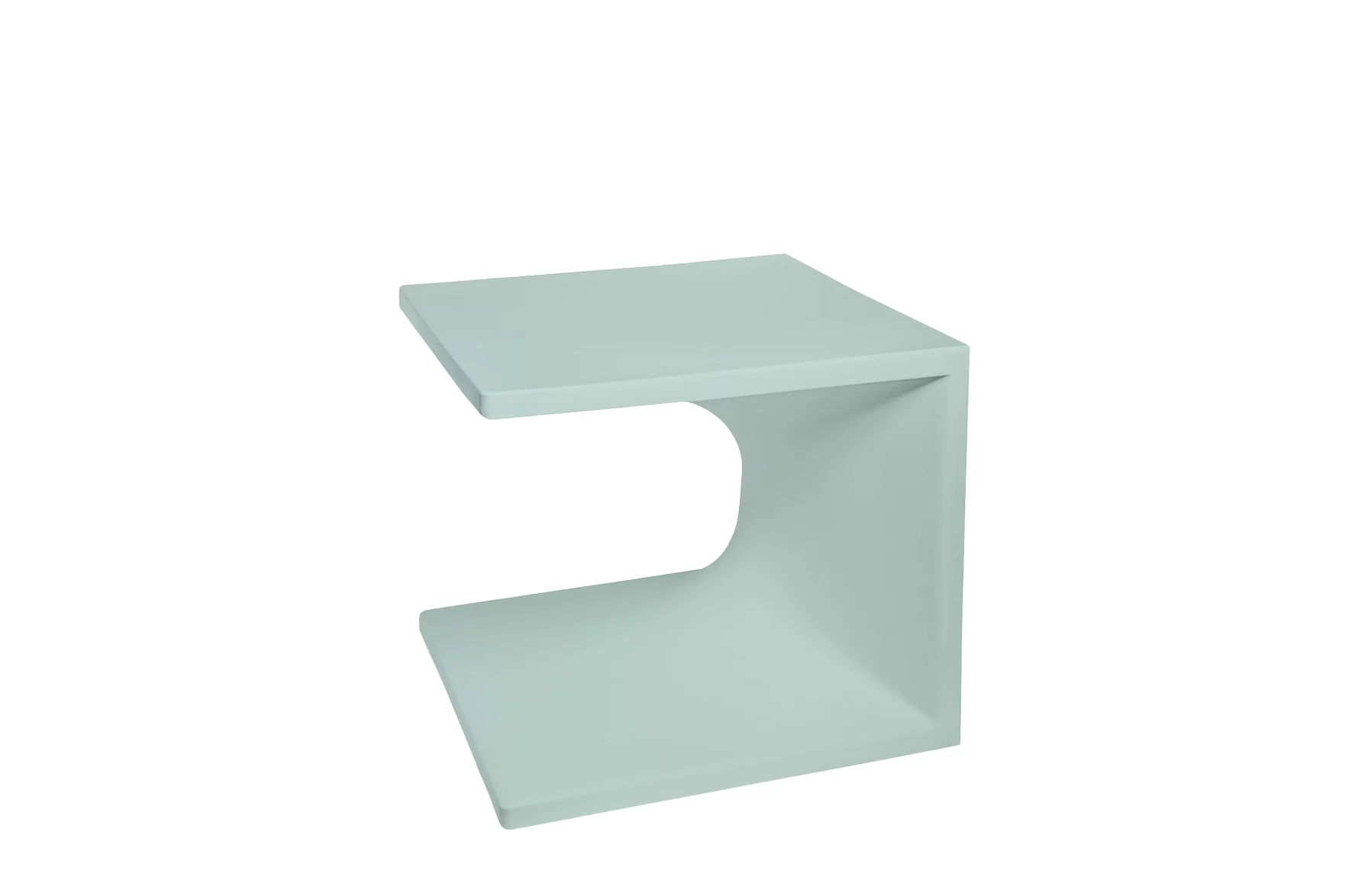 Aqua Side Table - Image 2