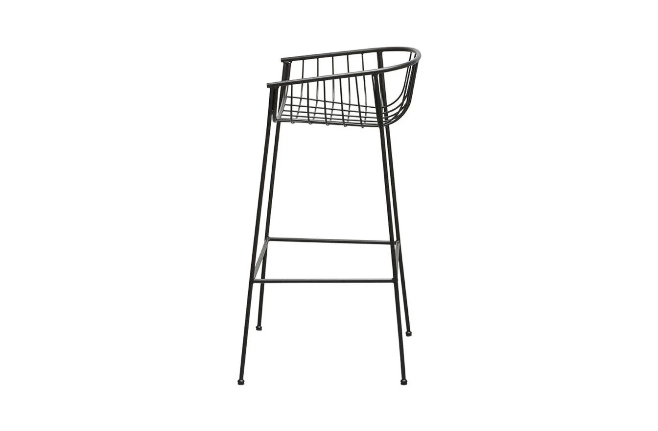 Bar Stool High Black - Image 3