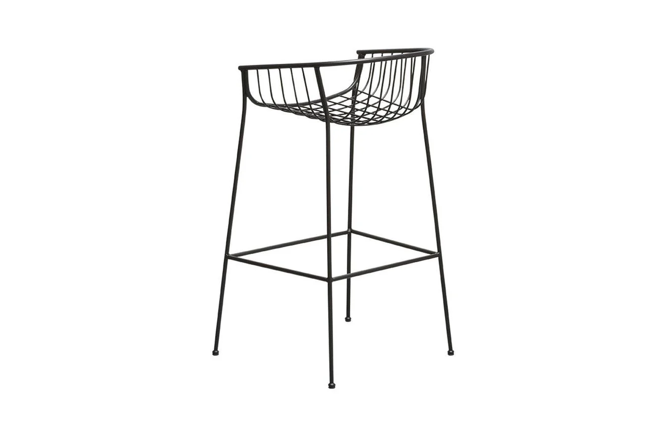 Bar Stool High Black - Image 4