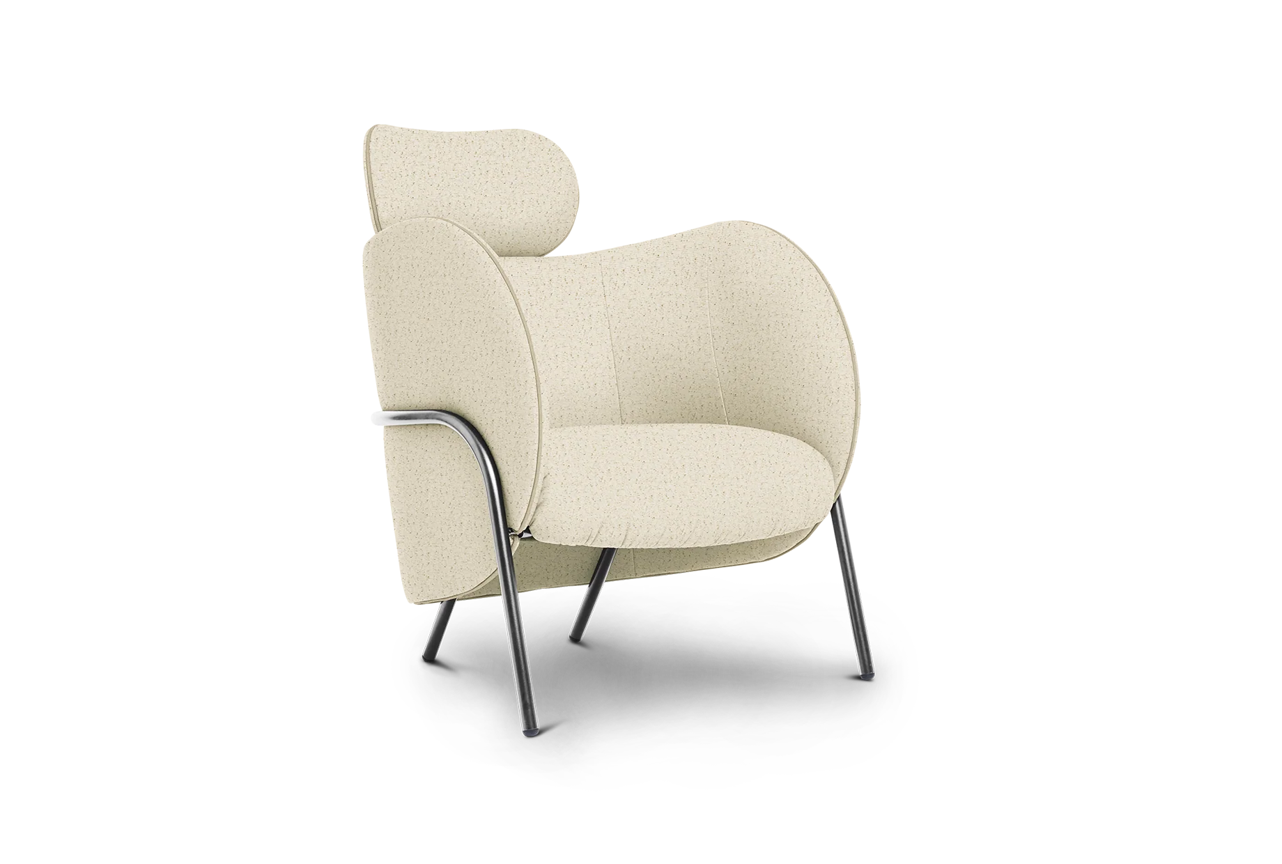 Royce Armchair with Headrest - Image 4
