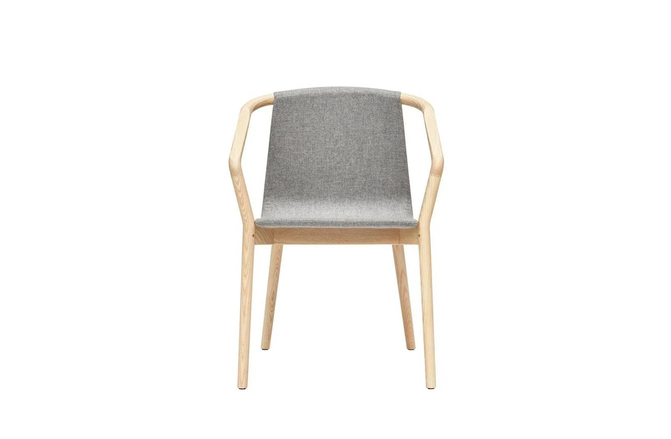 Chair - Light Grey Cat 30 Fabric - Image 3