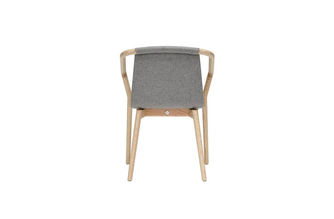 Chair - Light Grey Cat 30 Fabric - Image 5