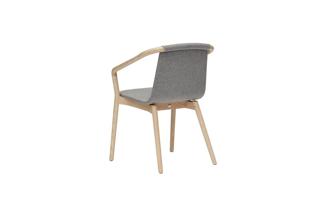 Chair - Light Grey Cat 30 Fabric - Image 6