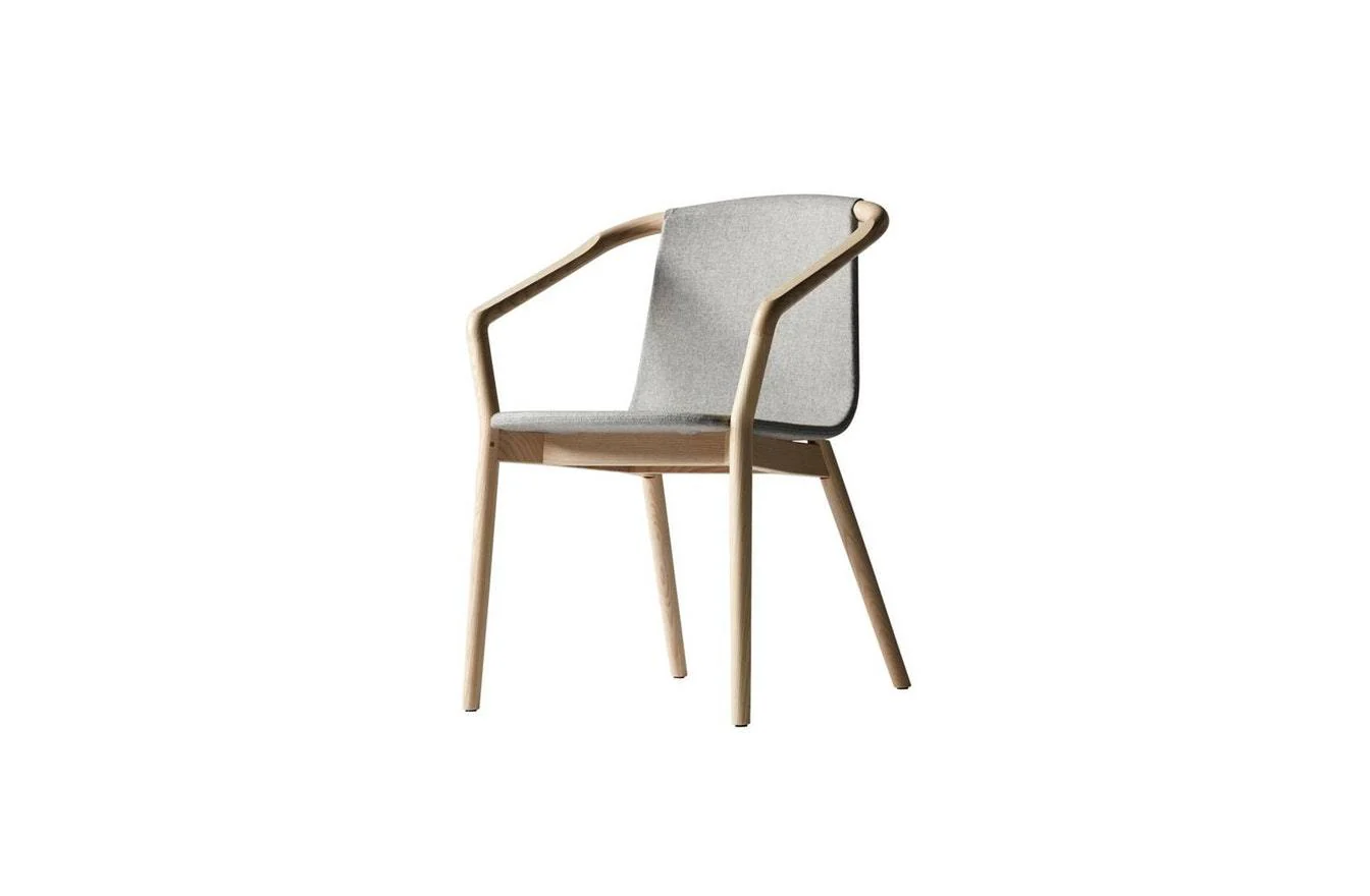 Chair - Light Grey Cat 30 Fabric - Image 7